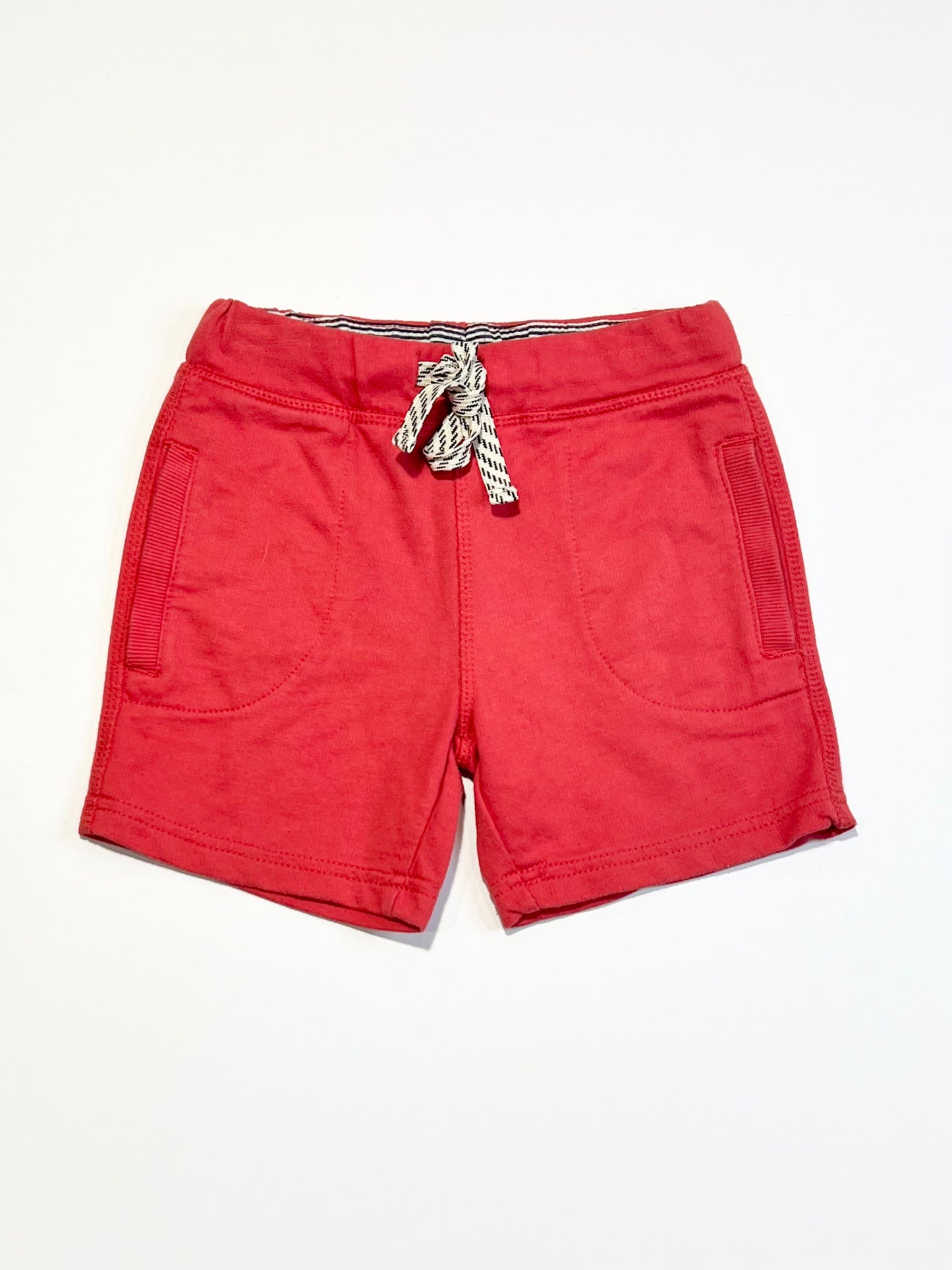 Red sweat shorts - Size 3
