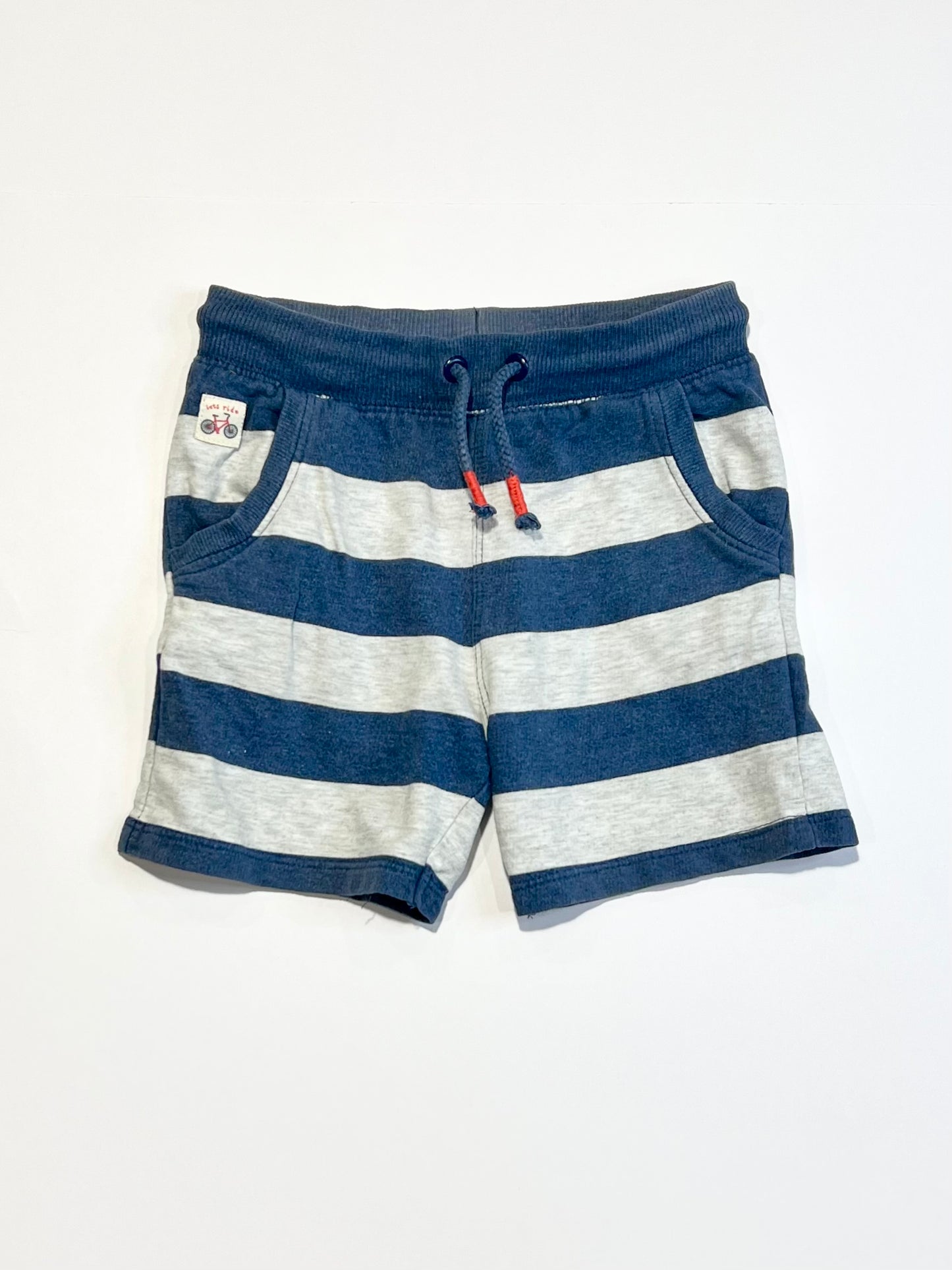 Striped sweat shorts - Size 3