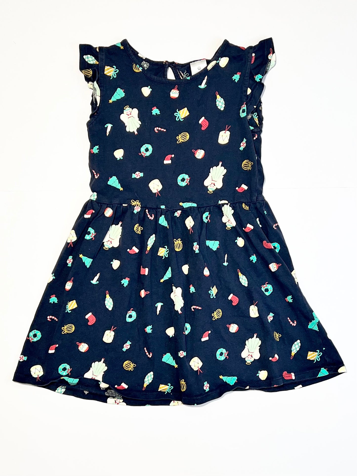 Jersey Christmas dress - Size 5