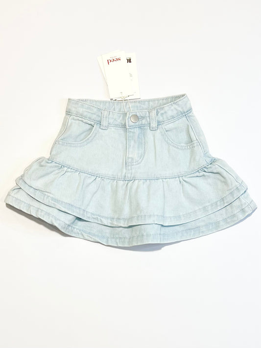 Denim skirt brand new - Size 3