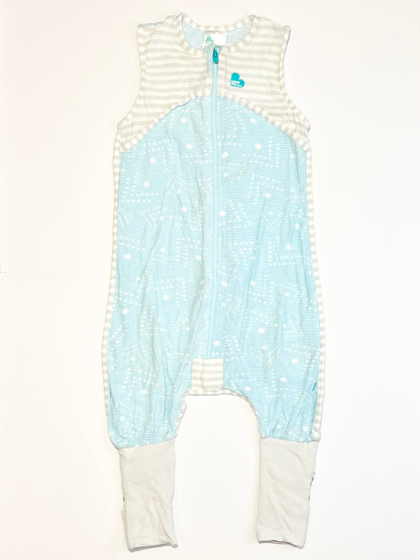 0.2 tog sleeveless sleep suit - Size 1