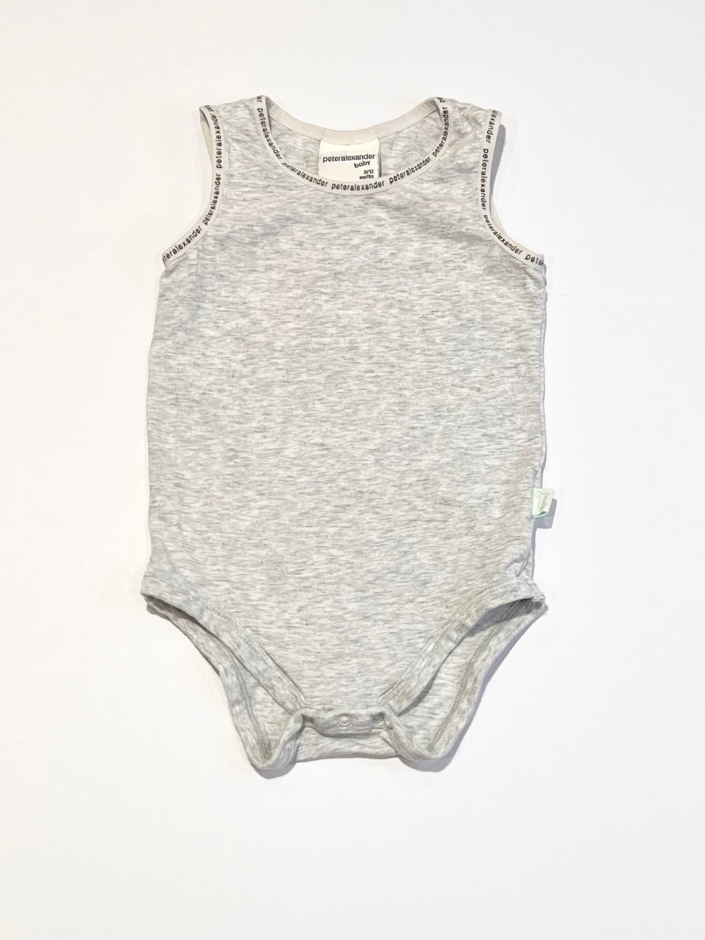 Grey bodysuit - Size 9-12 months