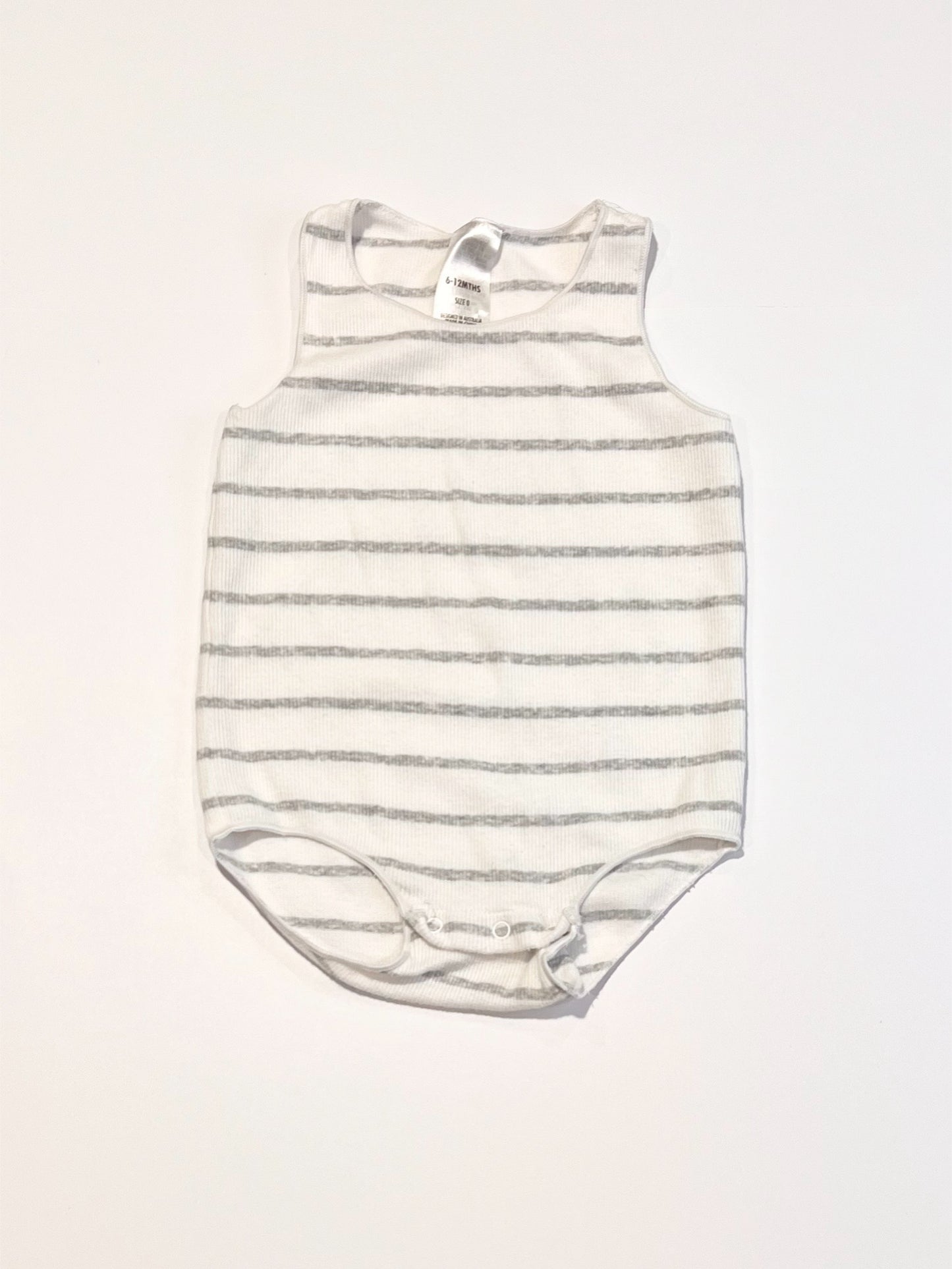 Striped ribbed bodysuit - Size 0
