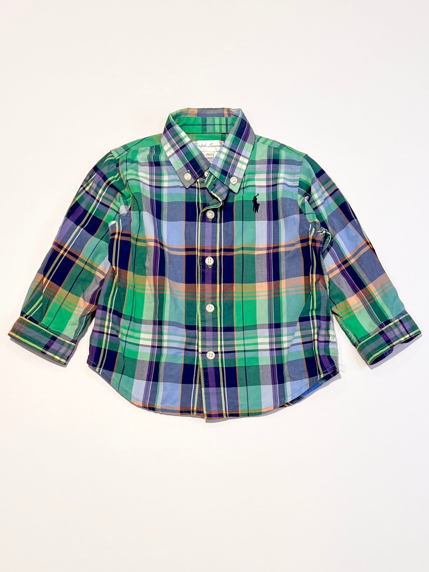 Checkered shirt - Size 6-9 months