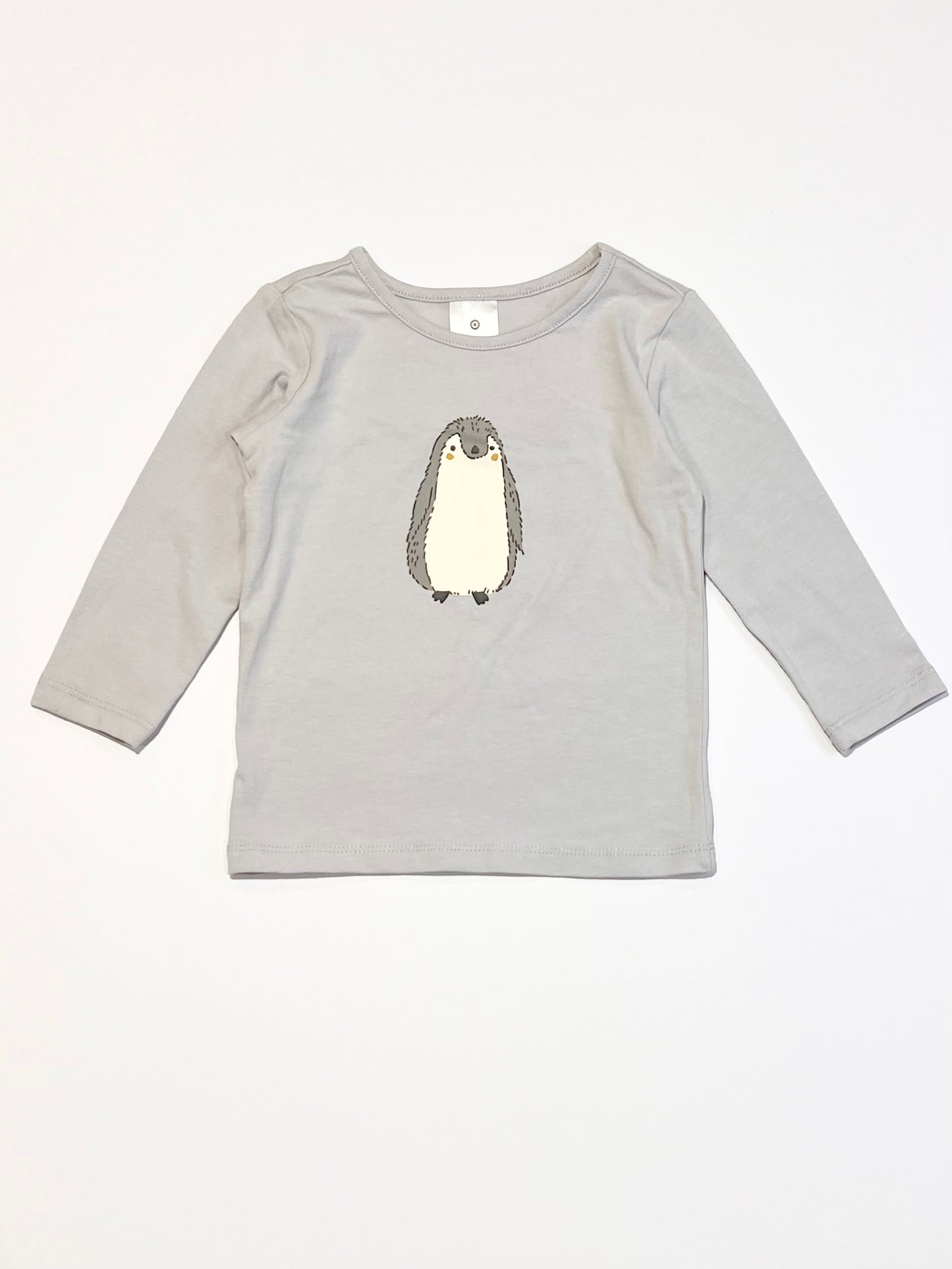 Grey penguin top - Size 0