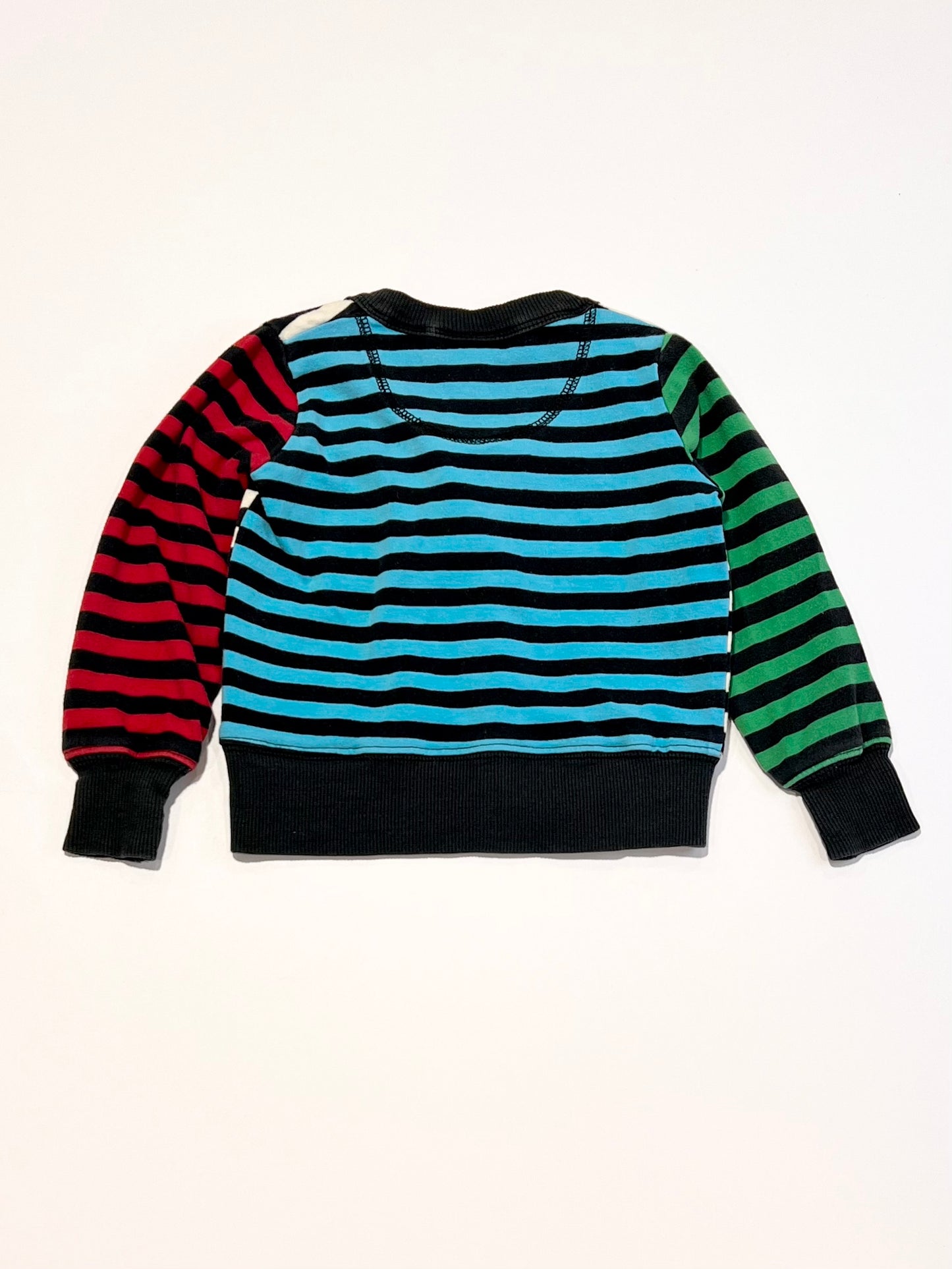Striped jersey cardigan - Size 0