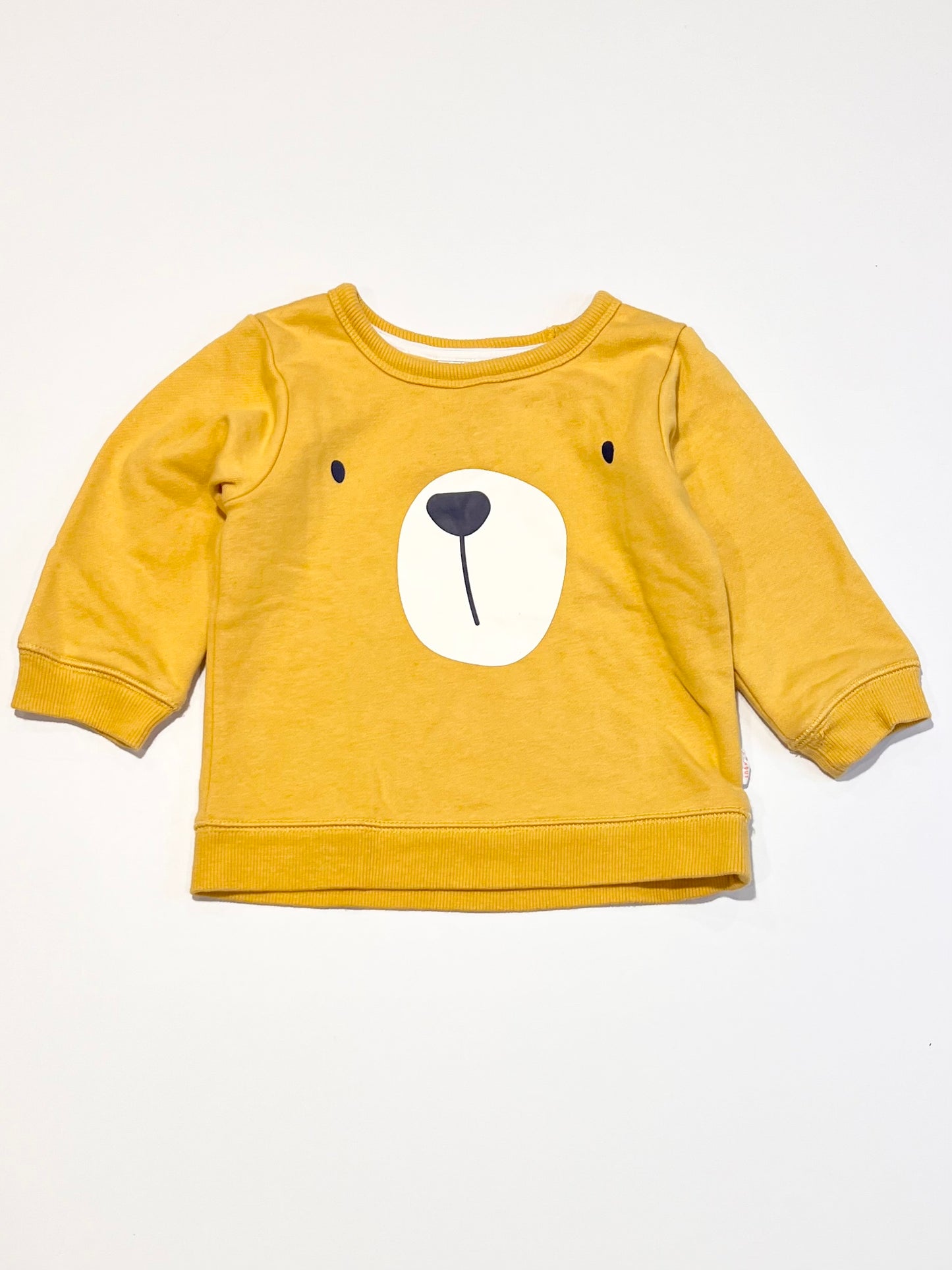 Yellow bear sweater - Size 0