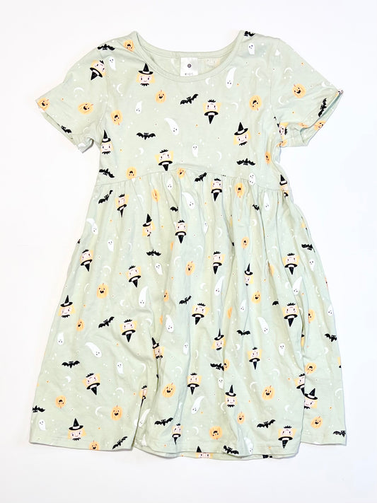 Halloween jersey dress - Size 6
