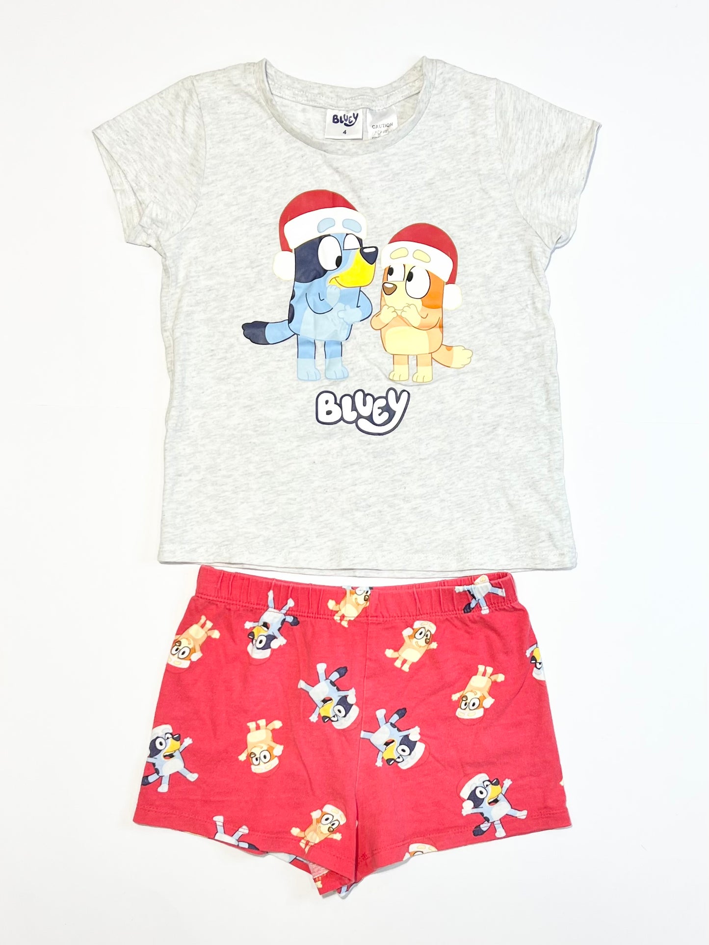 Christmas Bluey pyjamas - Size 4