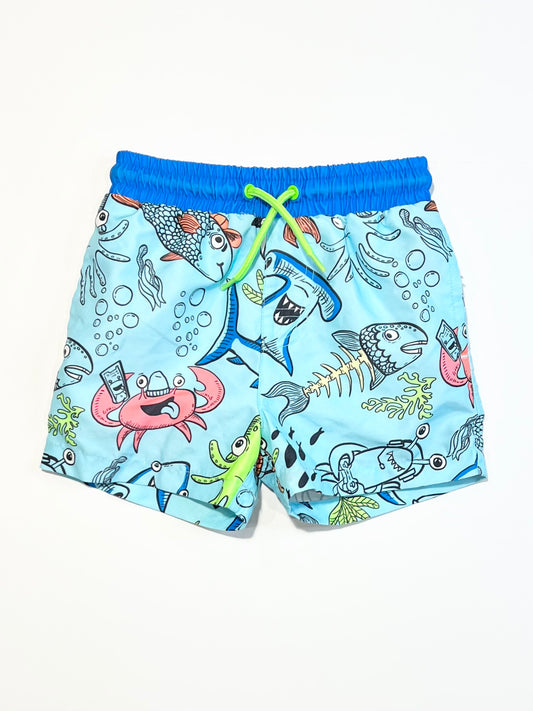 Sea creatures boardies - Size 2