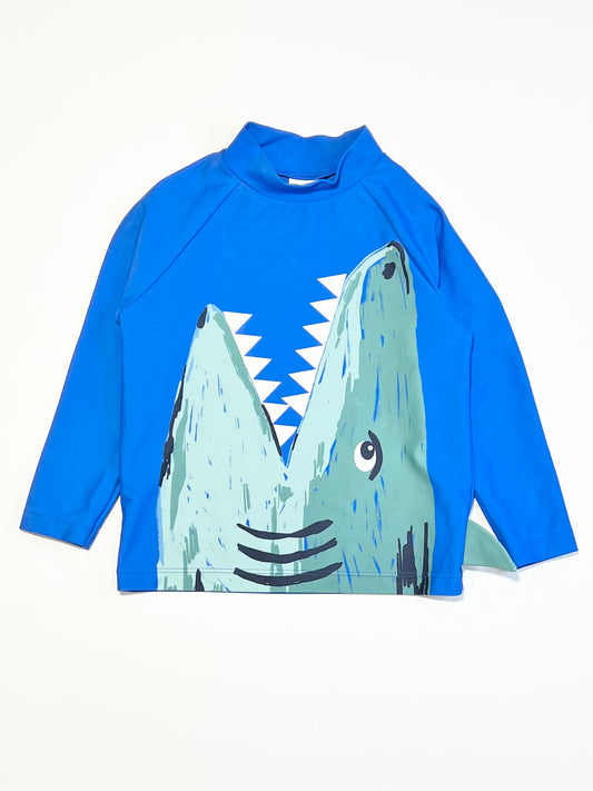 Shark rashie - Size 2