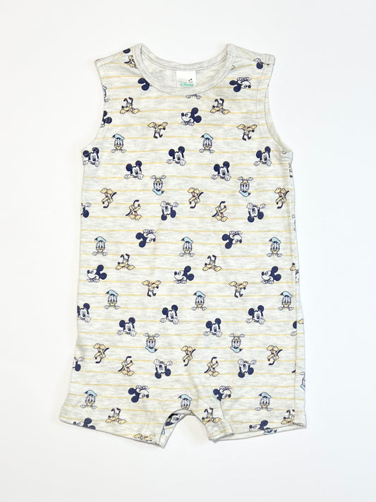 Striped character romper - Size 2