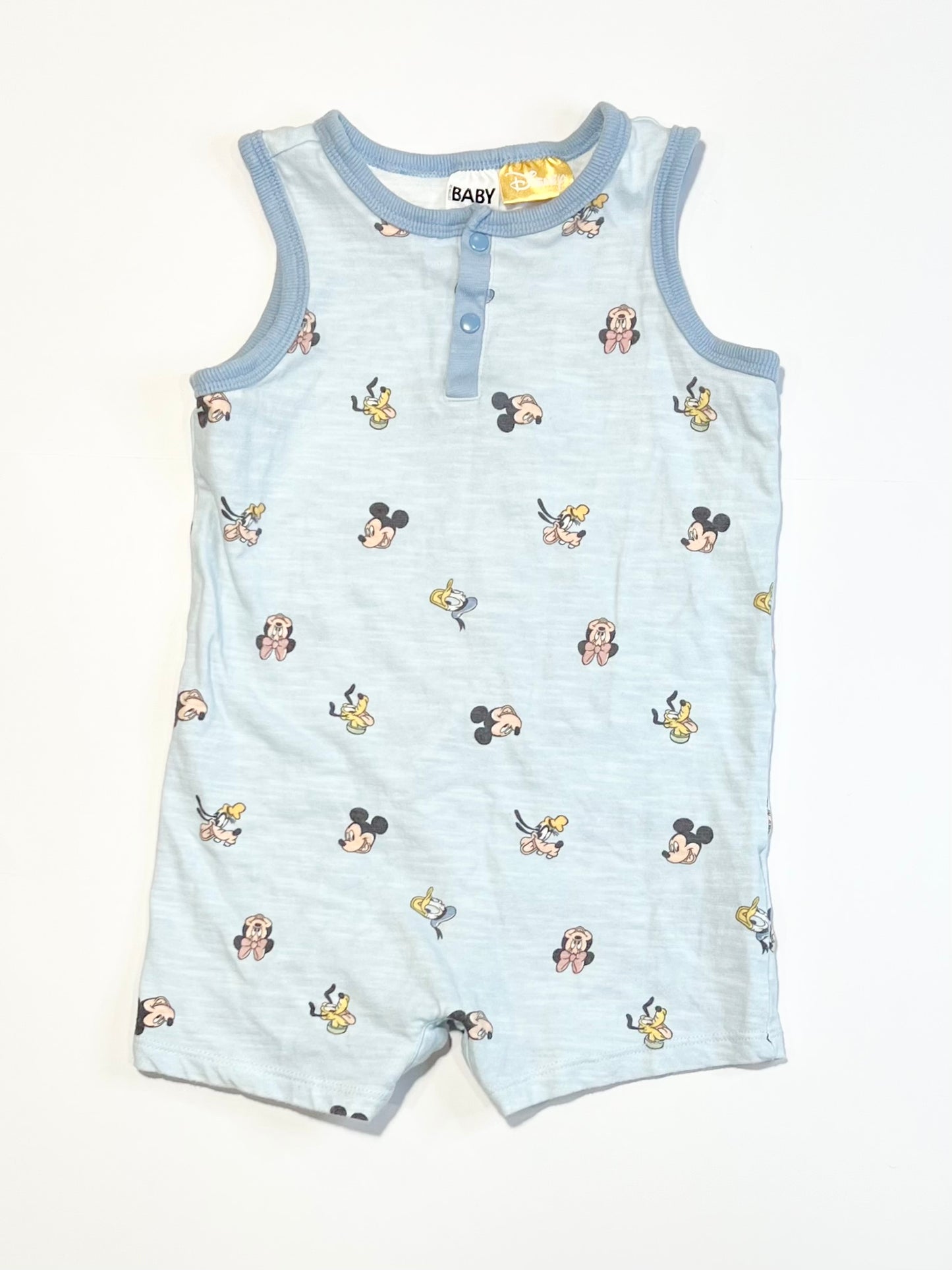 Blue character romper - Size 2