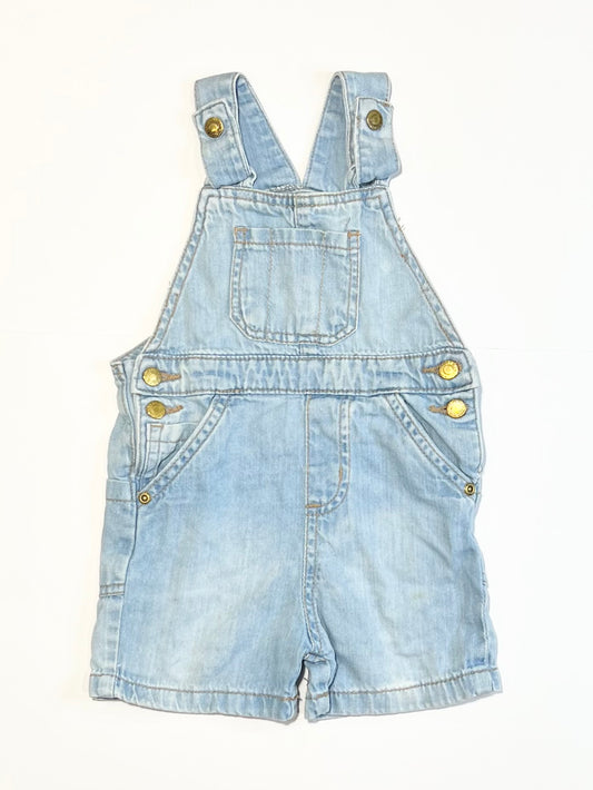 Denim shortalls - Size 2
