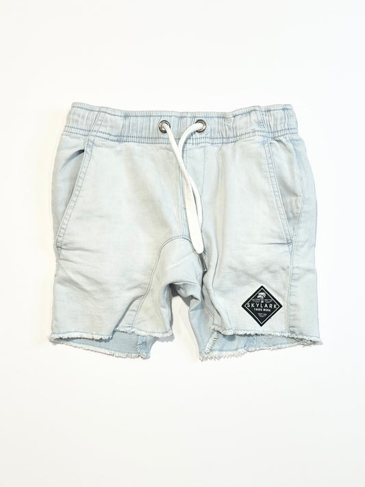 Stretch denim shorts - Size 2