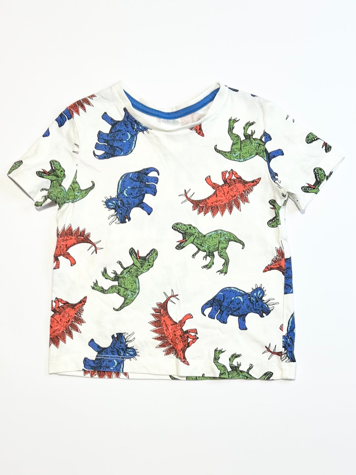 White dino tee - Size 2