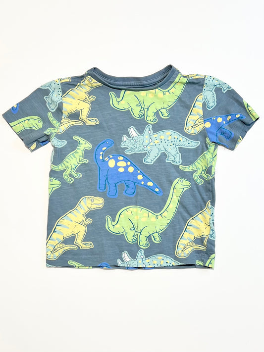 Grey dino tee - Size 2
