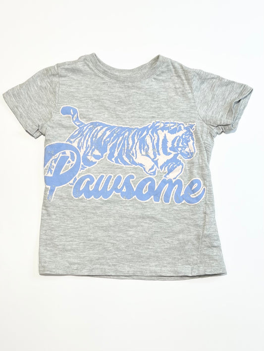 Grey tiger tee - Size 2