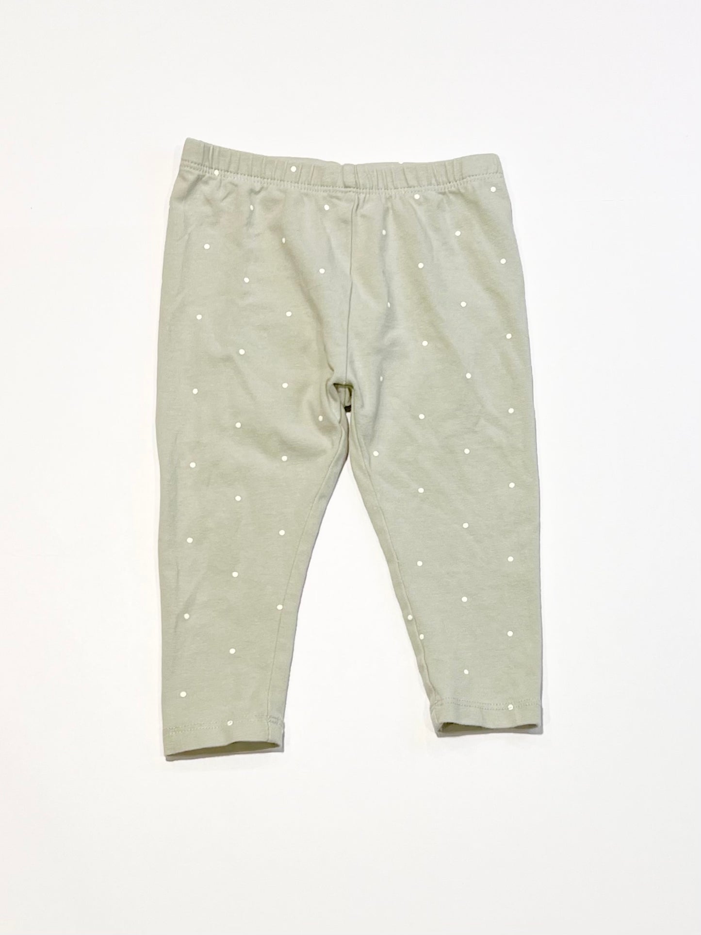 Green spot leggings - Size 0