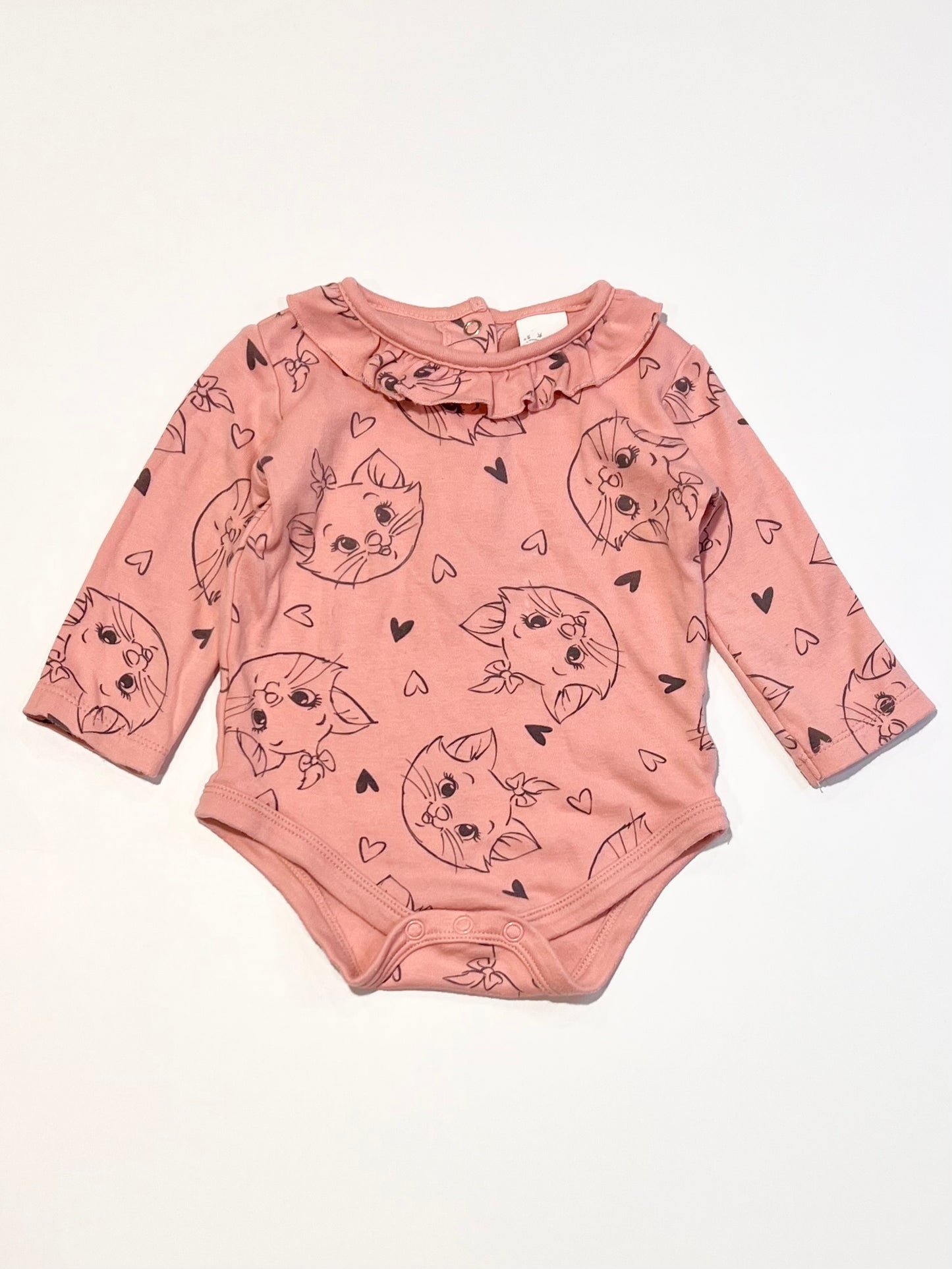 Disney cat bodysuit - Size 6-9 months