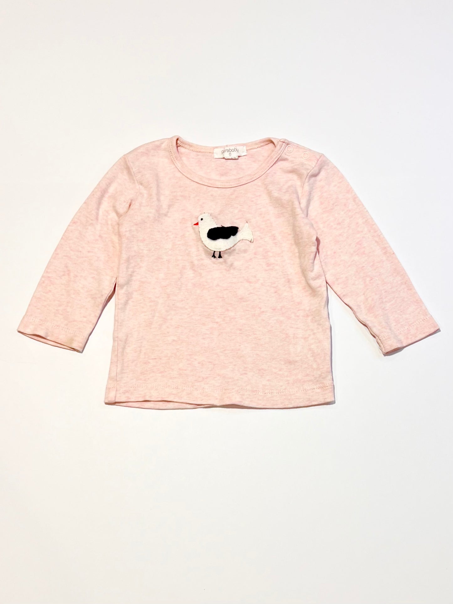 Ribbed bird top - Size 0
