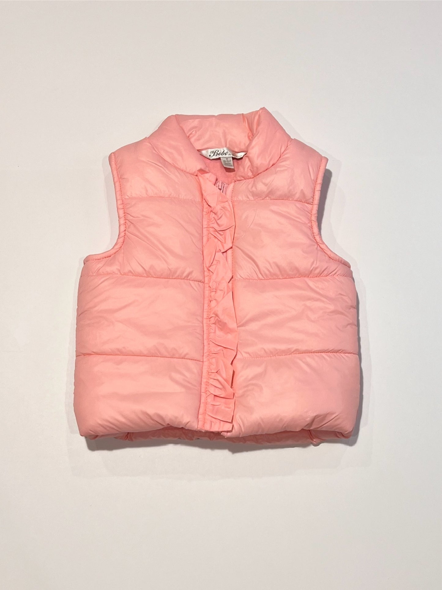Pink puffer vest - Size 0