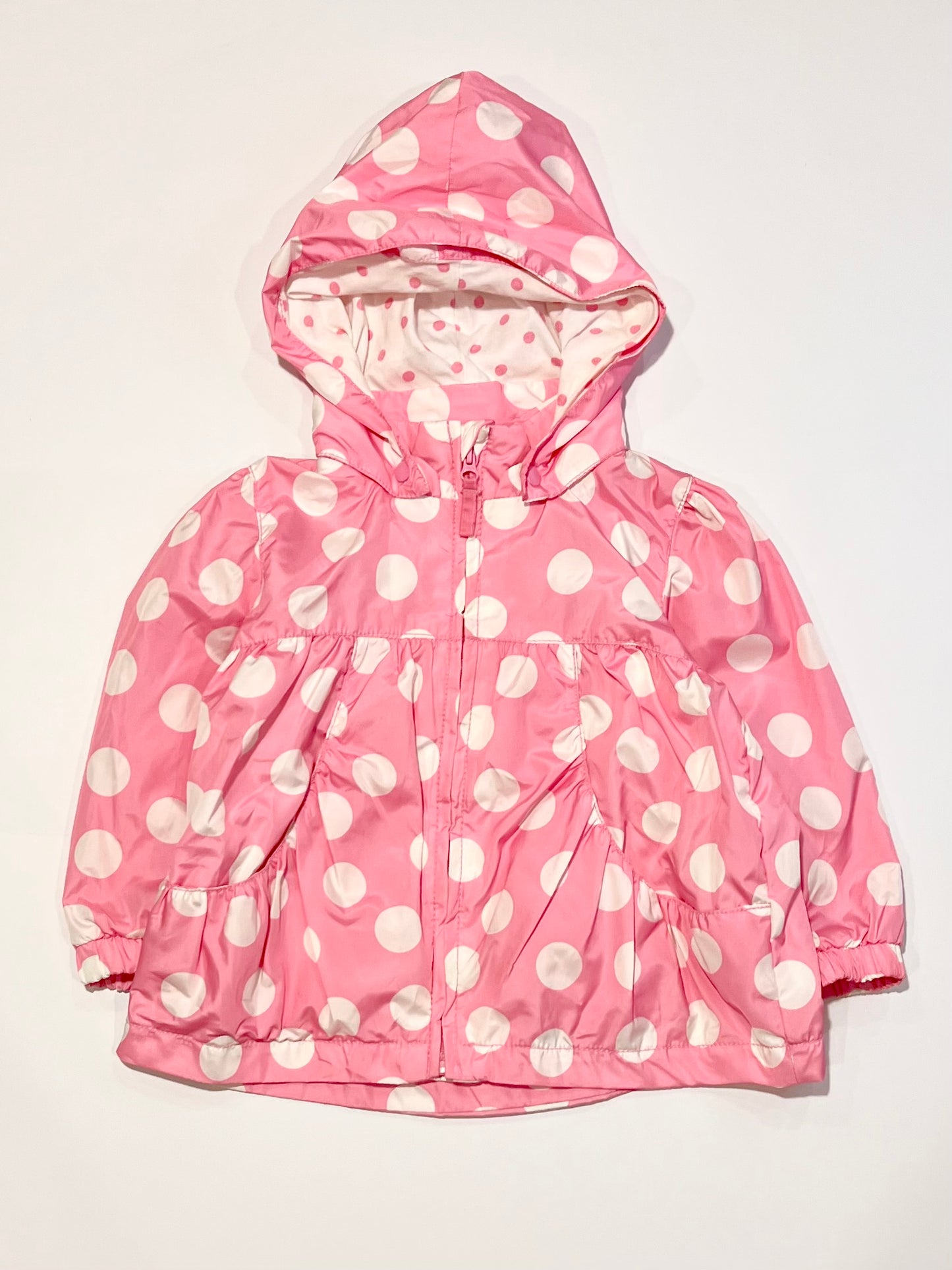 Spotty spray jacket - Size 9-12 months