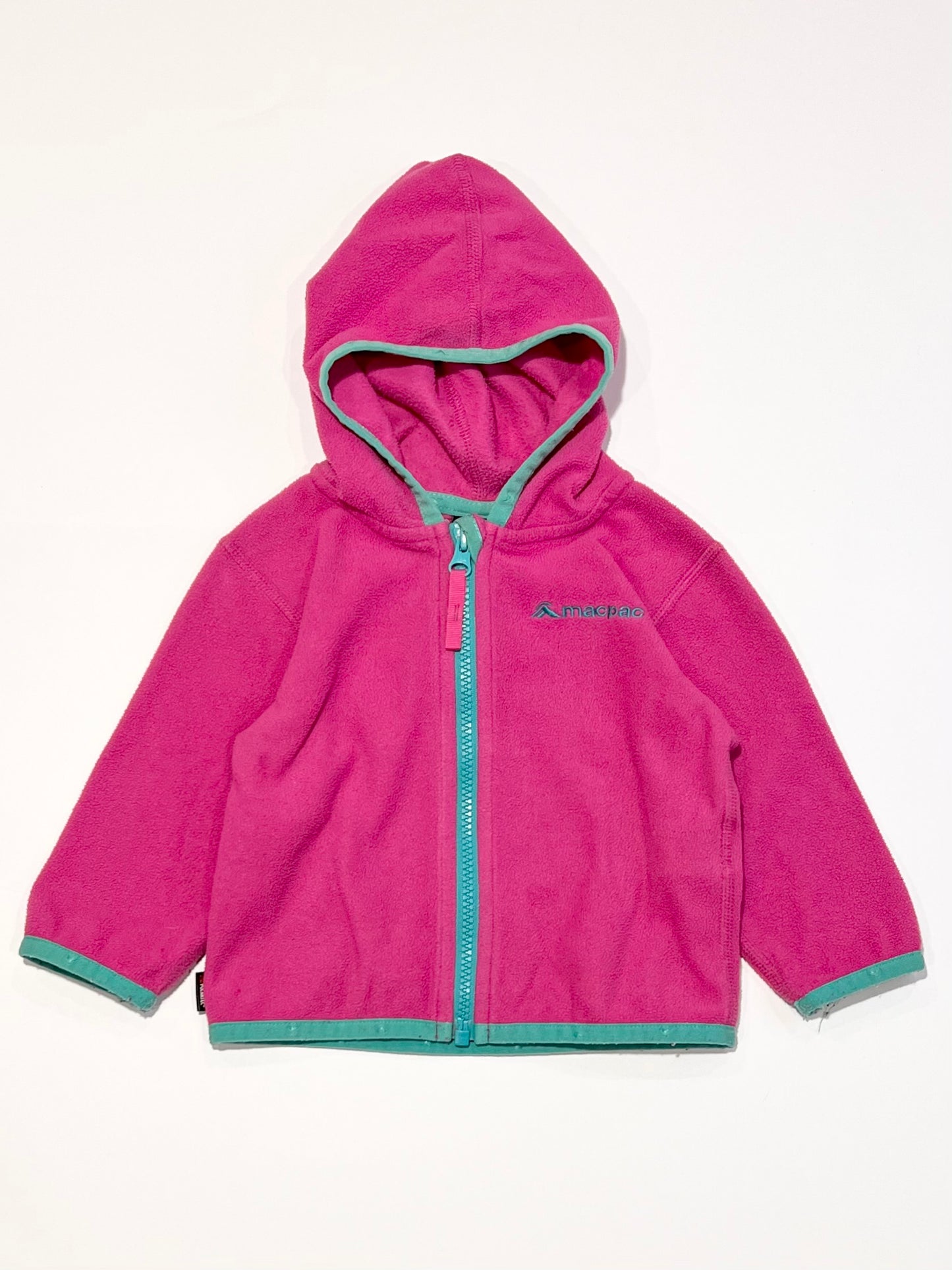 Fleece zip hoodie - Size 0