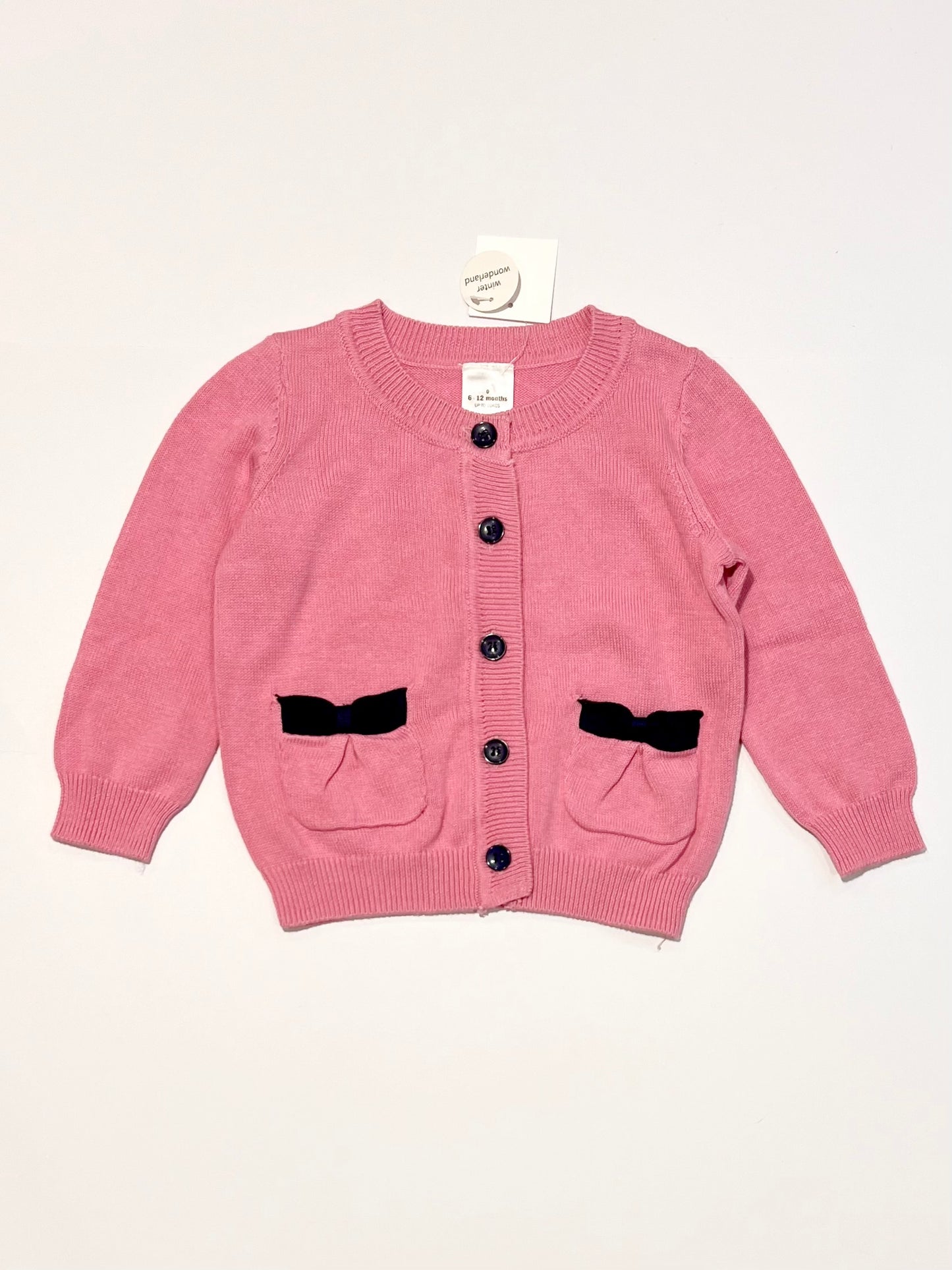 Pink cardigan brand new - Size 0