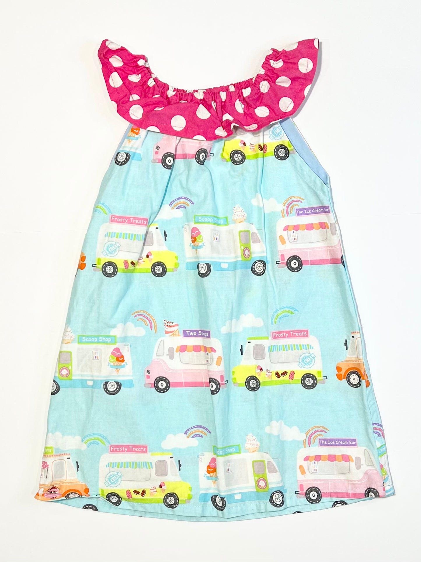 Ice cream trucks dress - Size 3