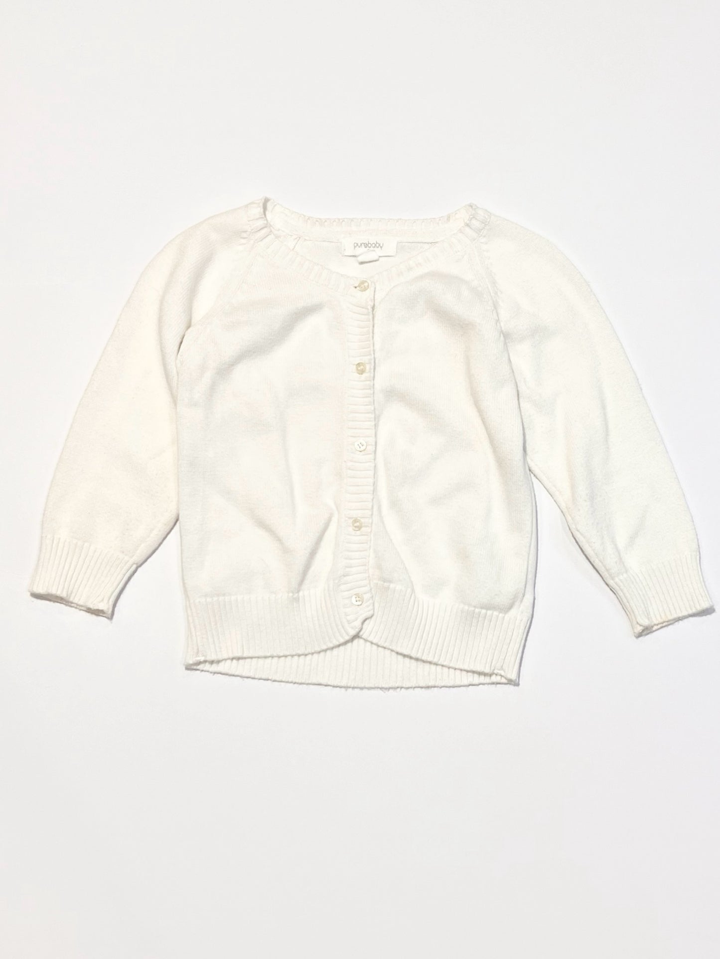 White cardigan - Size 0