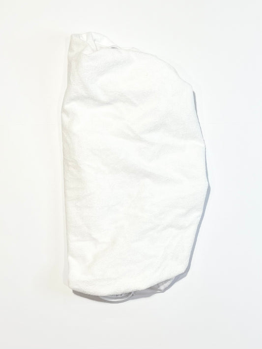 Bassinet fitted mattress protector