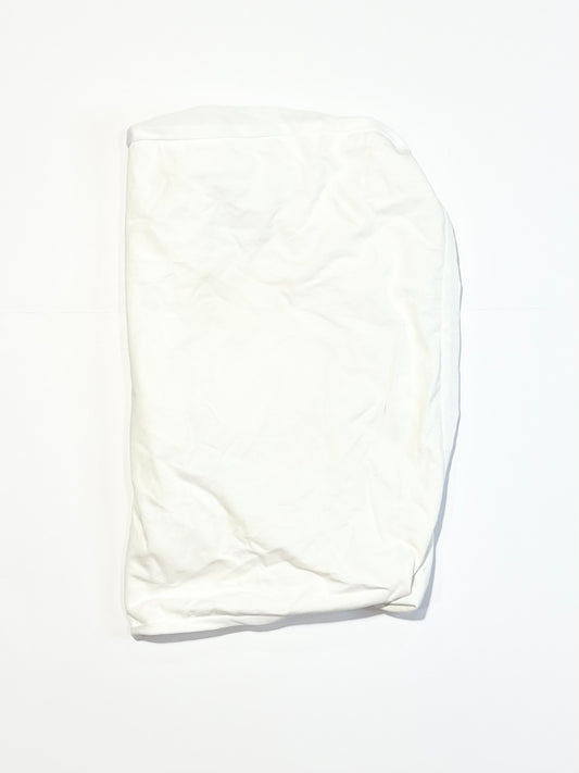 Bassinet fitted mattress protector