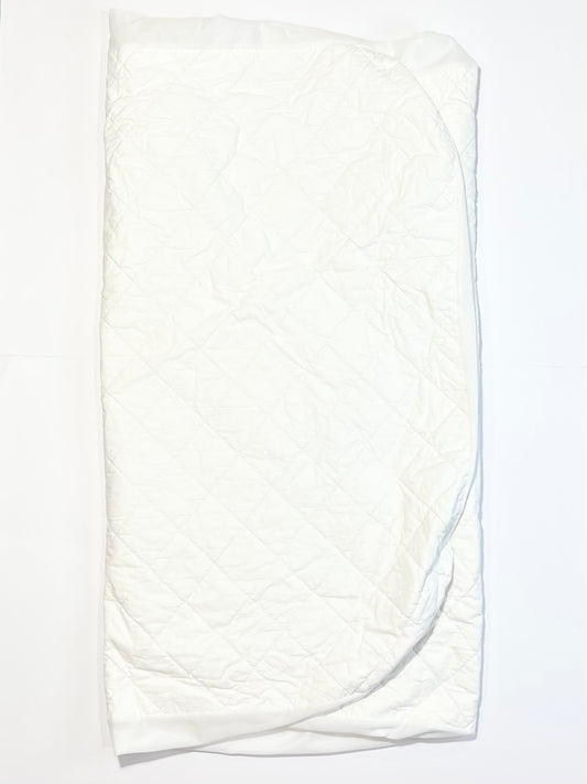 Cot fitted mattress protector