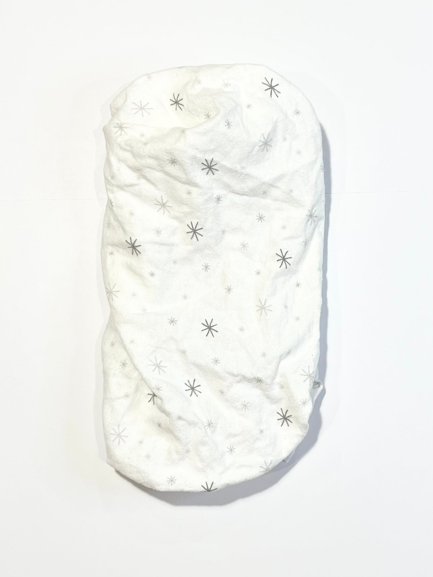 Bassinet fitted sheet flannelette