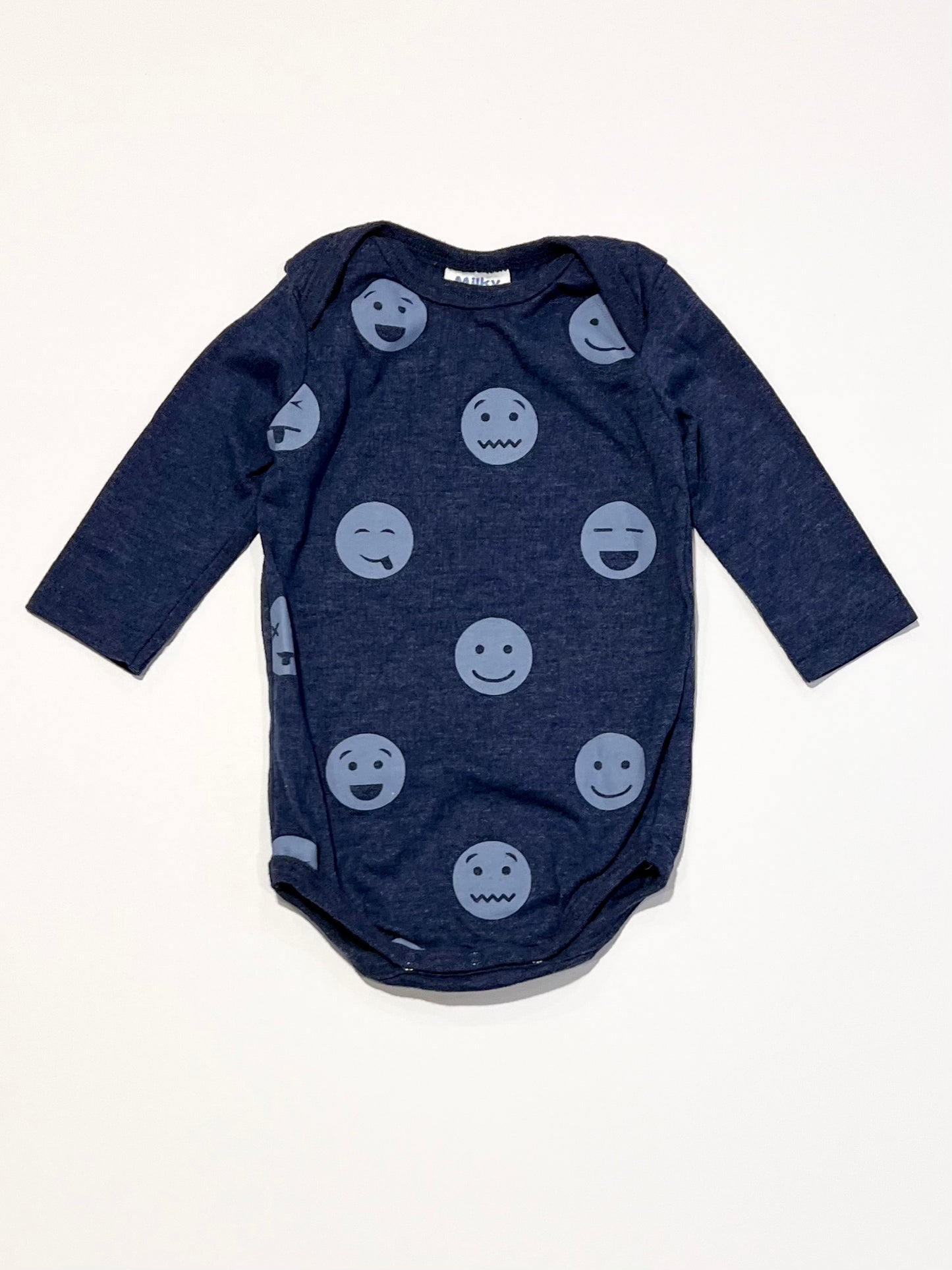 Blue faces bodysuit - Size 00