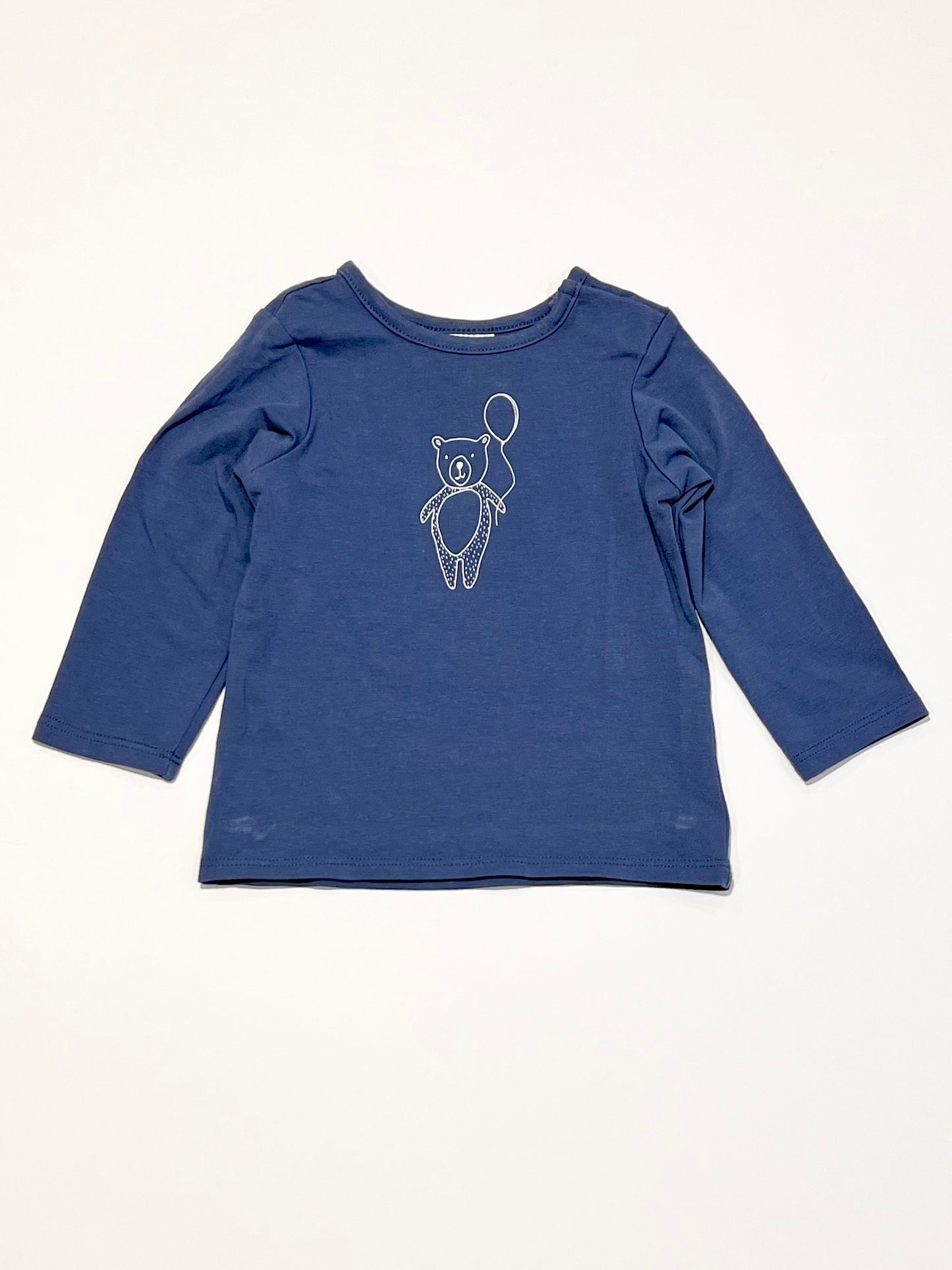 Blue bear top - Size 00