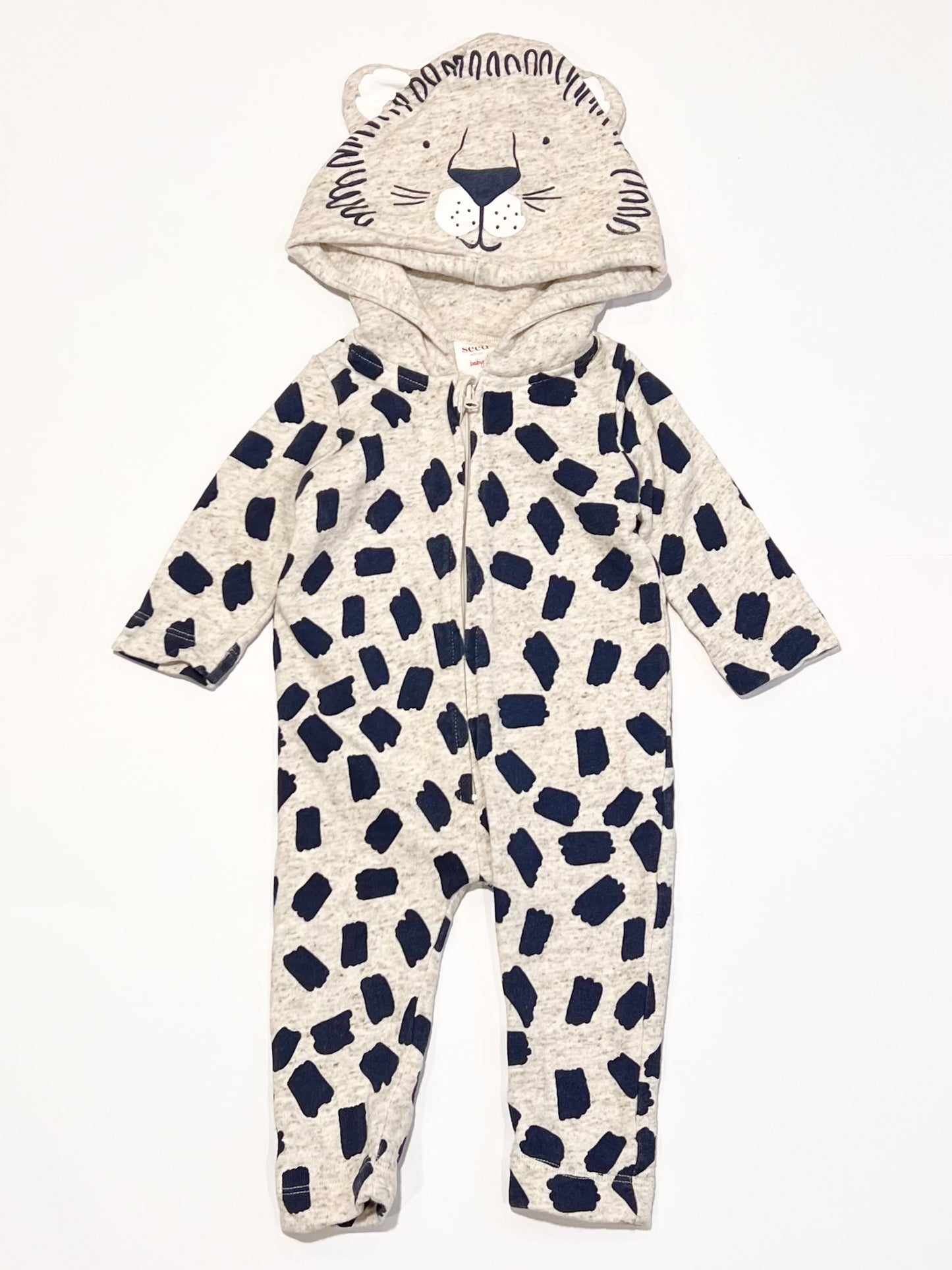 Hooded zip coverall - Size 00