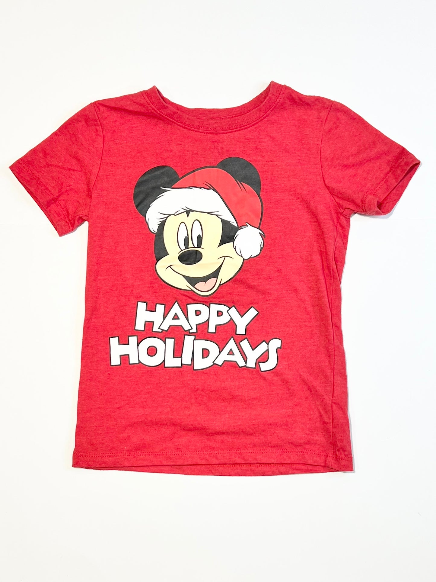 Christmas Mickey tee - Size 5