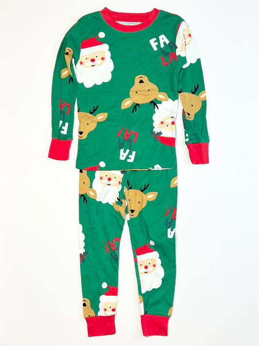 Christmas ribbed pyjamas - Size 2