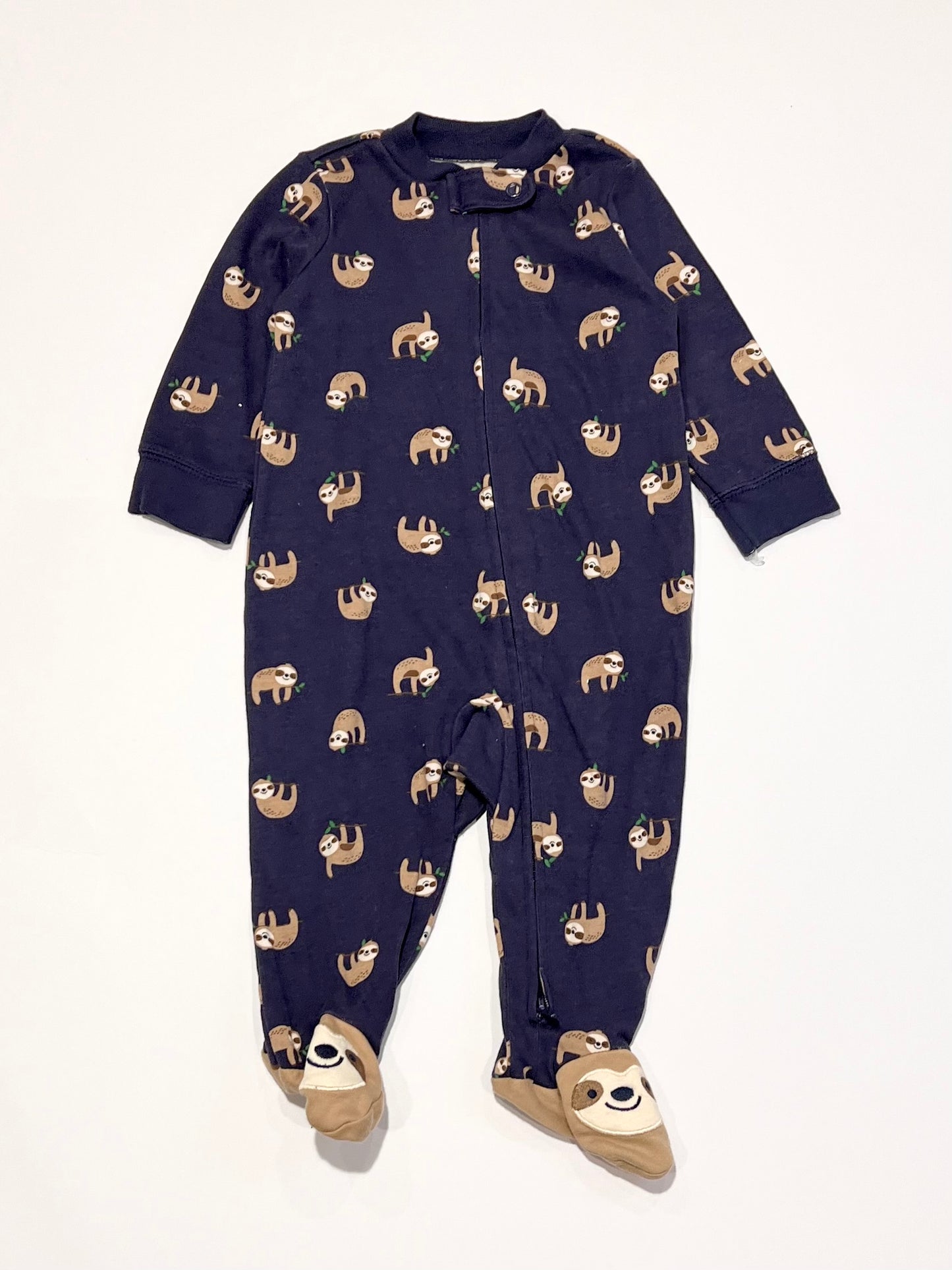 Sloths zip onesie - Size 00