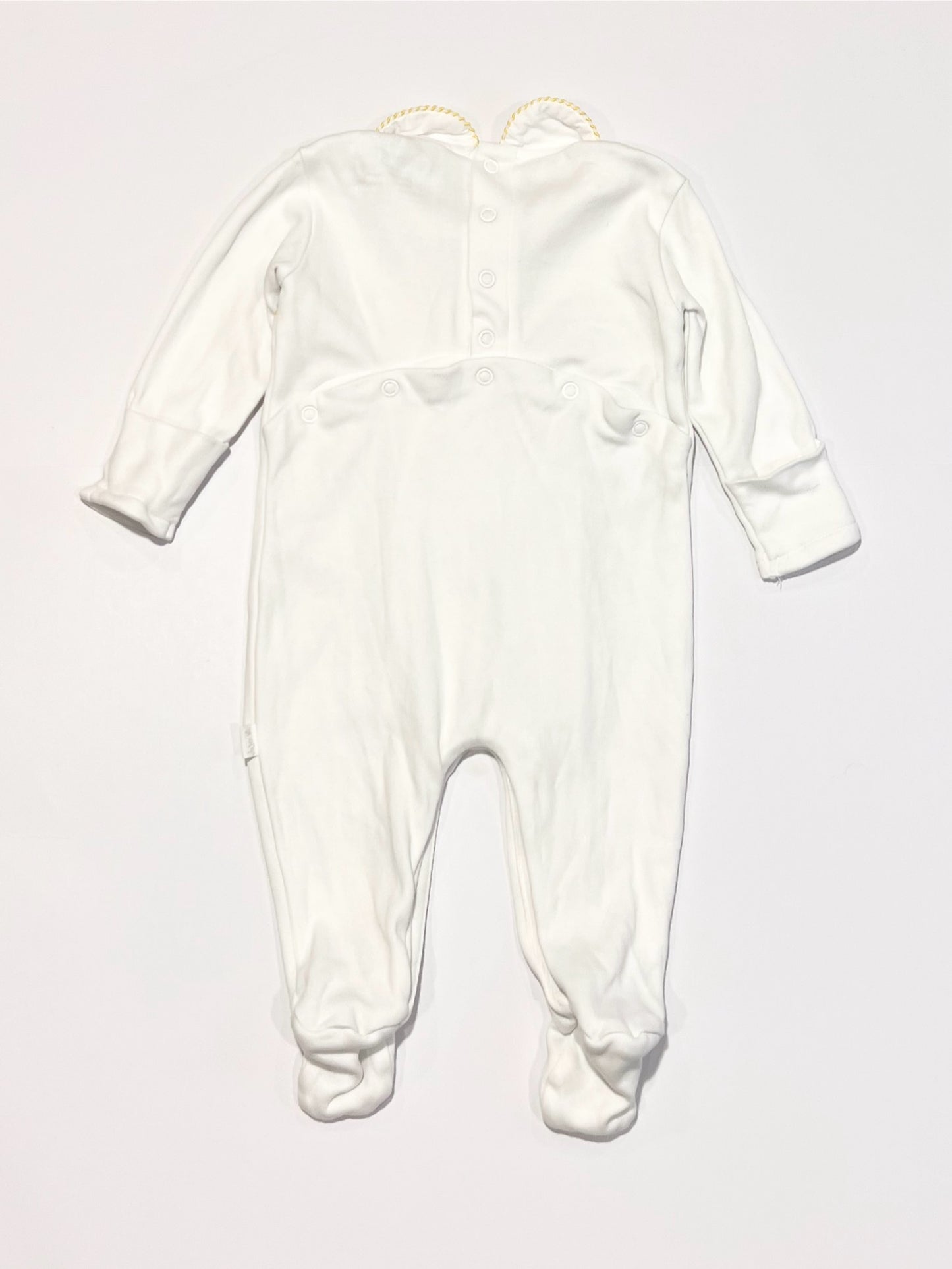 Yellow ducks onesie - Size 00