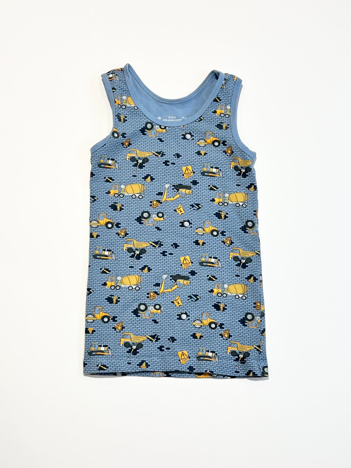 Construction singlet - Size 4-6