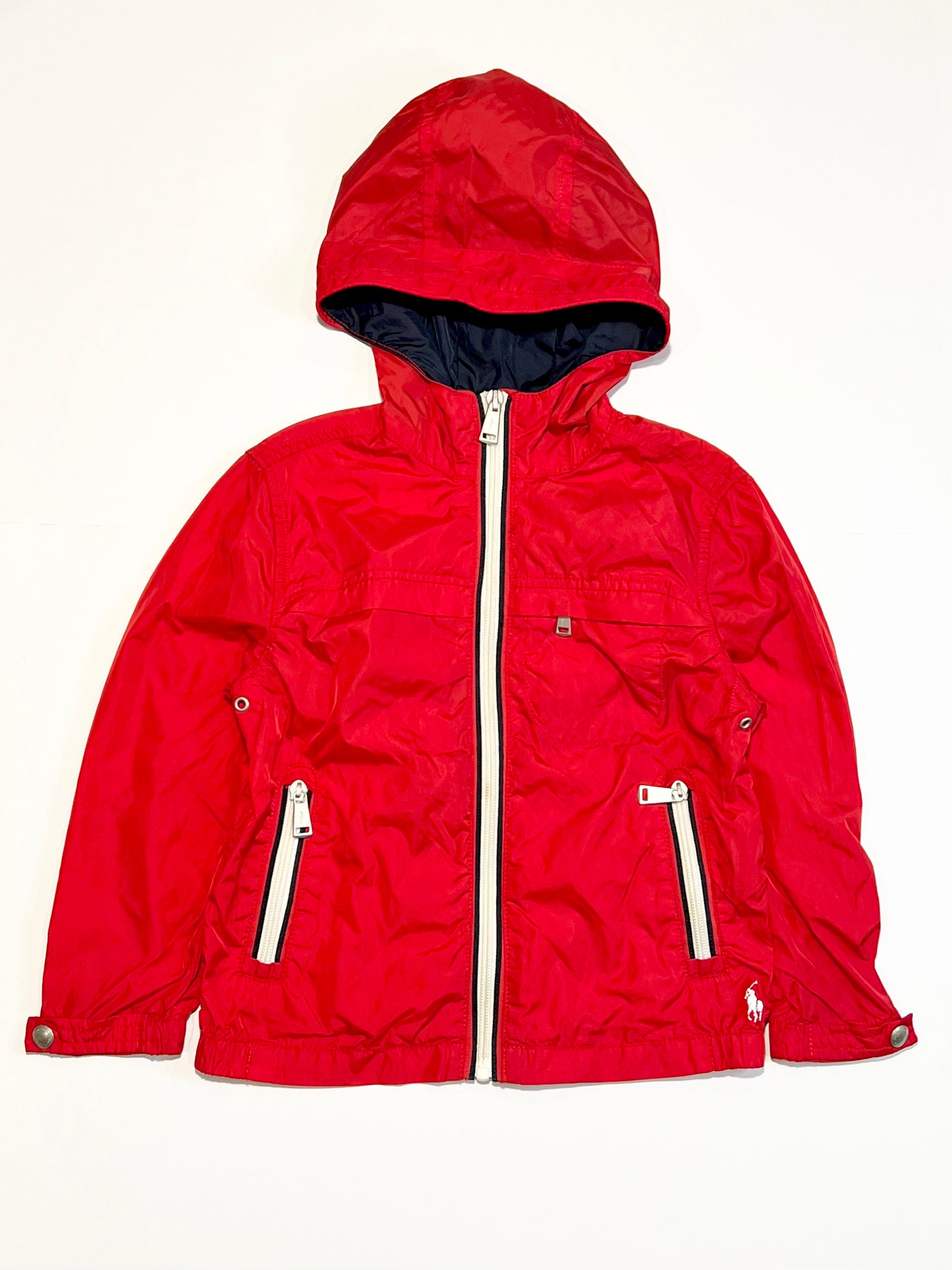 Red windbreaker jacket - Size 4
