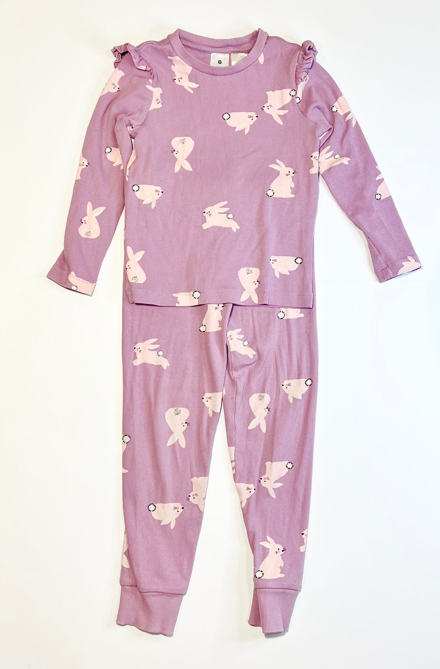 Ribbed bunny pyjamas - Size 4
