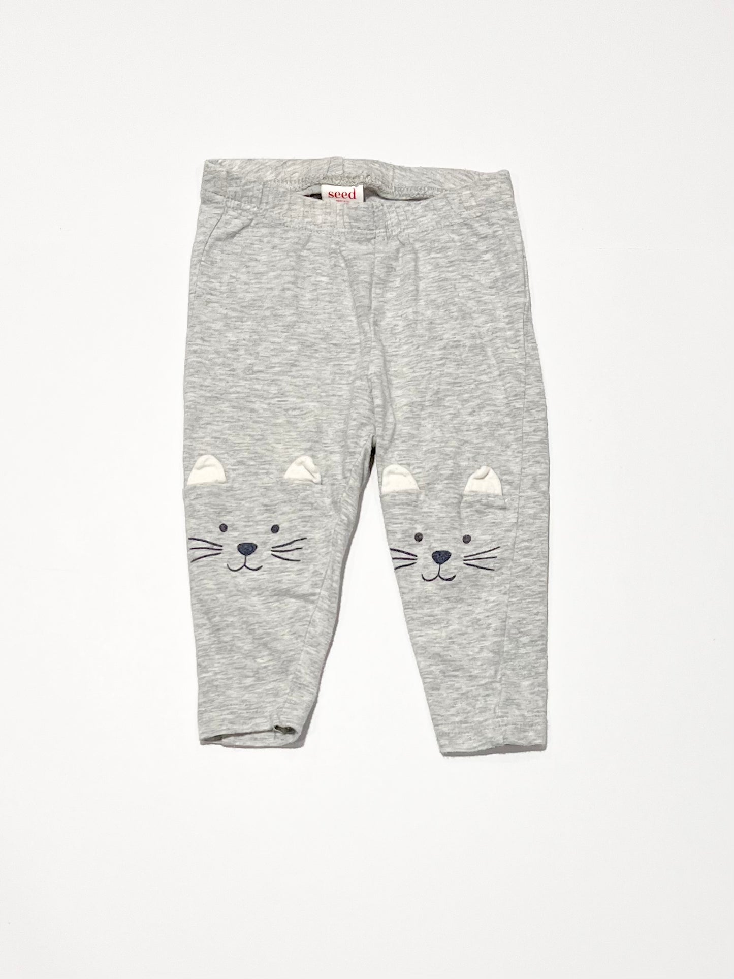 Grey cat leggings - Size 00