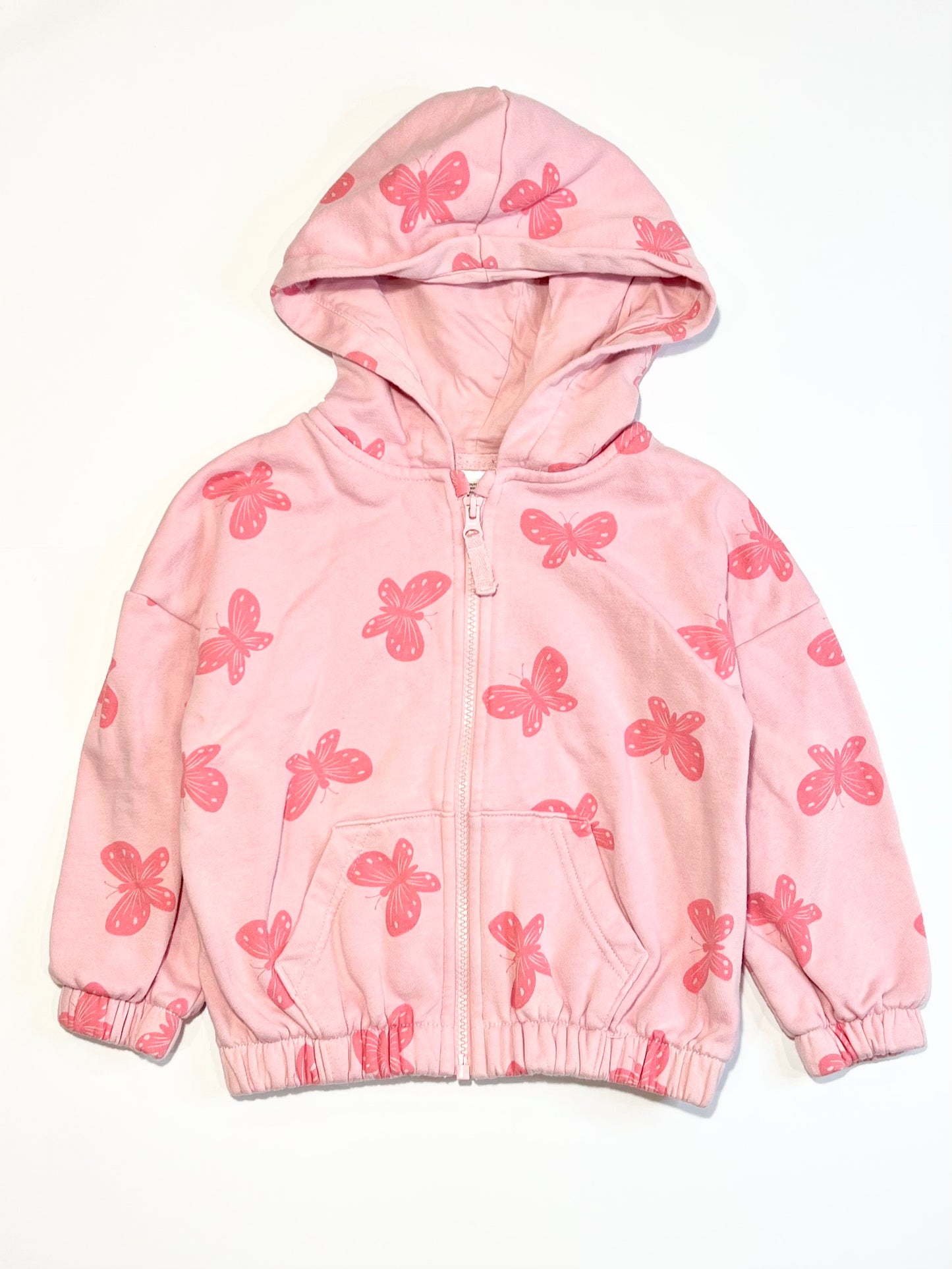 Butterflies zip hoodie - Size 4