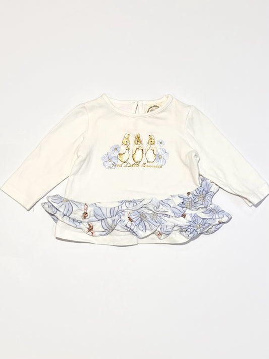 Good little bunnies top - Size 00
