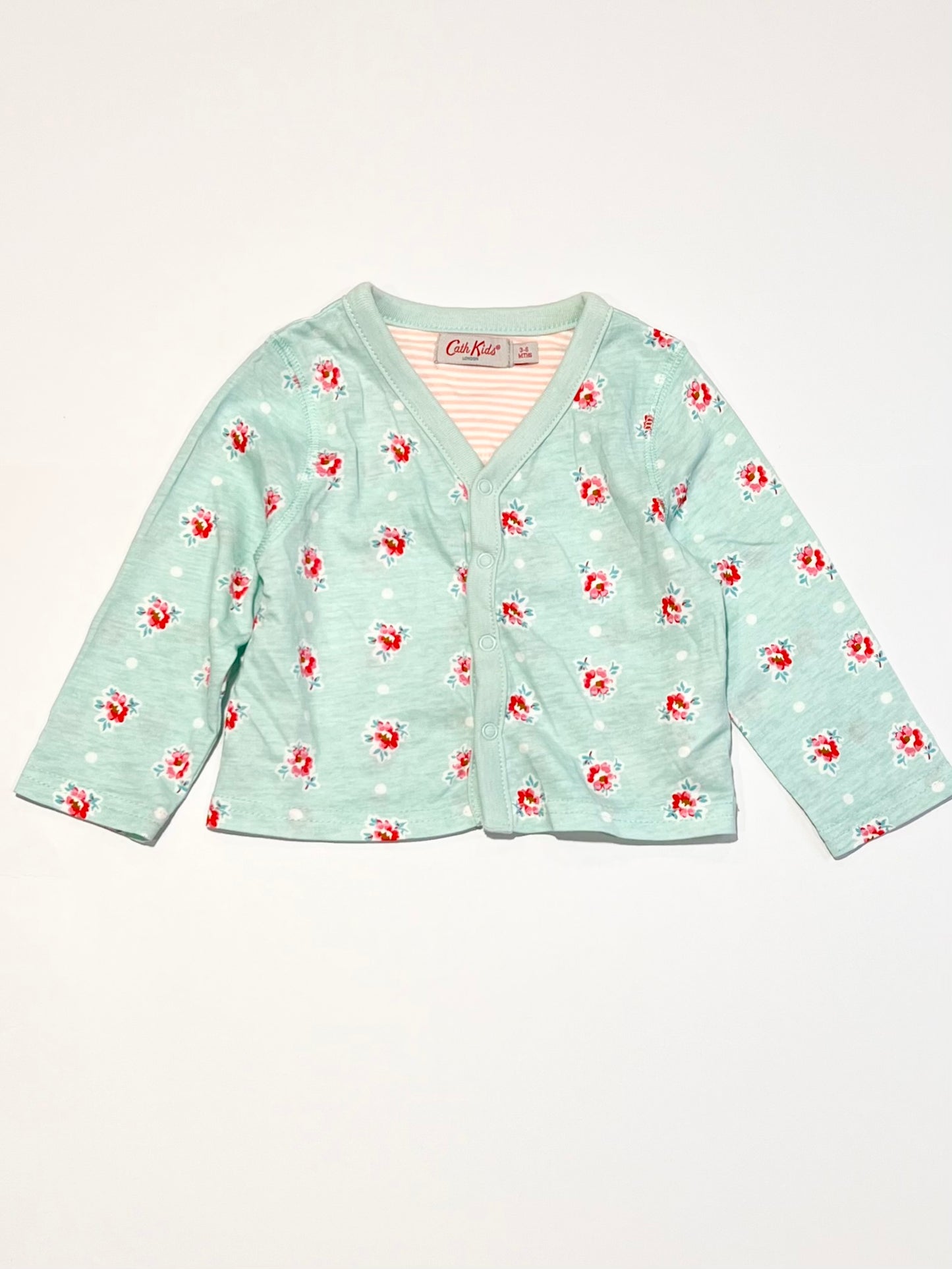 Flroal snap button top - Size 00