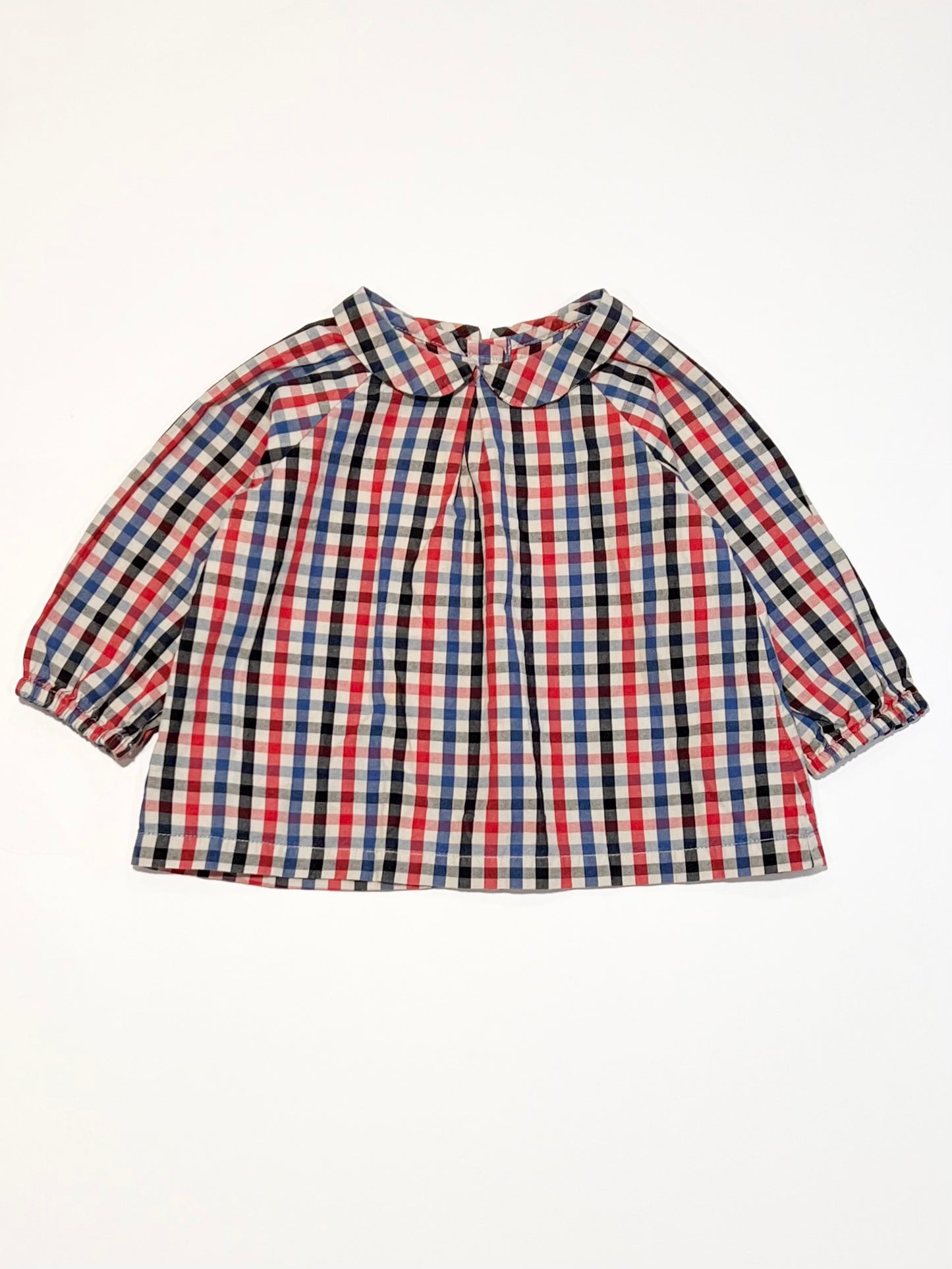 Cotton gingham top - Size 00
